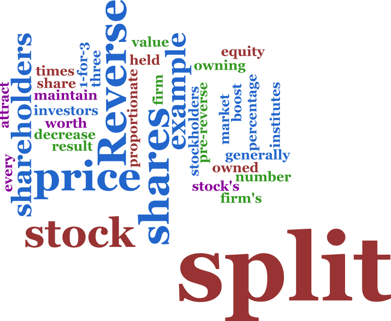stock split market value